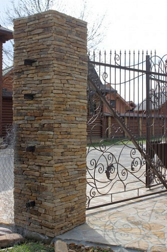 Kamenclub.ru: Песчаник (хворост) art PSG-5-06  купить в Нижнем Новгороде    1 900 руб/кв.м   фото КАМЕНЬ КЛУБ
